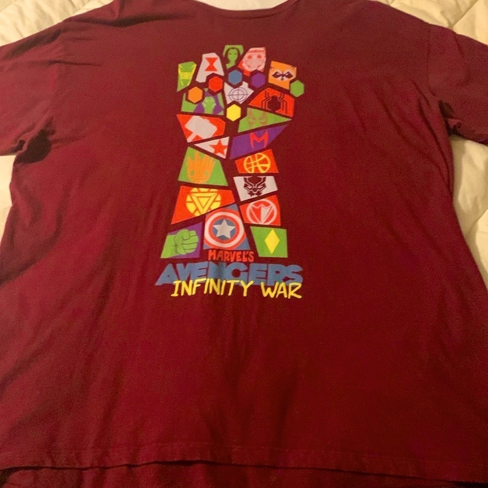 Dope Marvel Avengers short sleeve men’s tee XXL